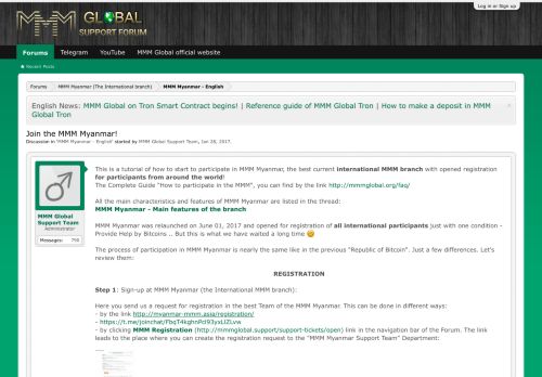 
                            1. Join the MMM Myanmar! | MMM Global Support Forum
