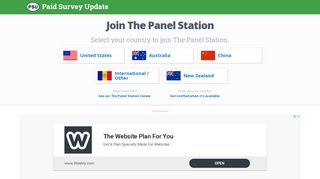 
                            8. Join The Panel Station - Paid Survey Update