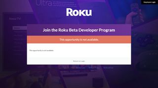 
                            13. Join the Roku Beta Developer Program - Centercode