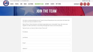
                            6. Join The Team - Republican Party of TexasRepublican Party of Texas