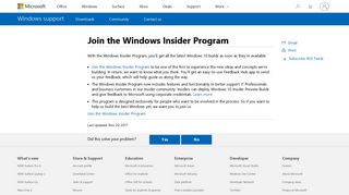 
                            10. Join the Windows Insider Program - Microsoft Support