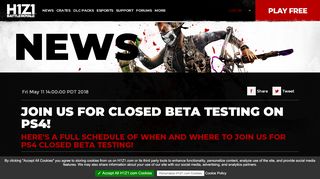 
                            2. Join Us for Closed Beta Testing on PS4! | H1Z1 | Battle ...