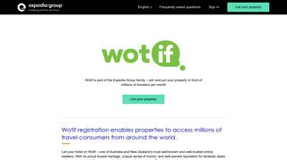 
                            8. Join Wotif Now - List Your Apartment, Hotel or B&B with Wotif