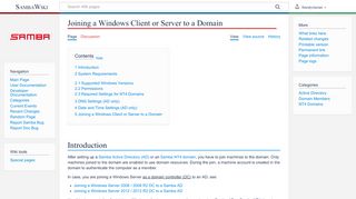 
                            1. Joining a Windows Client or Server to a Domain - SambaWiki