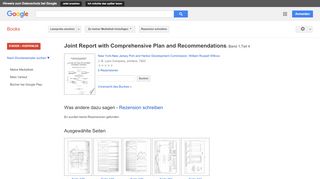 
                            11. Joint Report with Comprehensive Plan and Recommendations