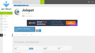 
                            10. Joispot 6.0.3 for Android - Download