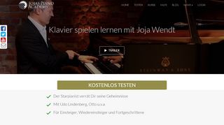 
                            7. JOJAS PIANO ACADEMY GMBH: Klavier spielen lernen mit Joja Wendt