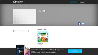 
                            12. Joker DZ – Songs & Albums : Napster