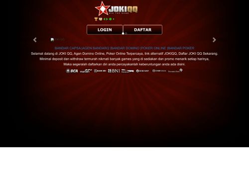 
                            5. JOKIQQ - Agen Poker Online Indonesia | Agen Domino | Dewa Poker ...