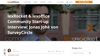 
                            13. Jonas Johé von SurveyCircle - Lexoffice