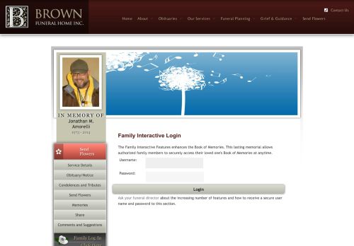 
                            4. Jonathan Amorelli Login - Plattsburgh, New York | Brown Funeral ...