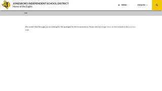 
                            10. Jonesboro ISD - Site Administration Login