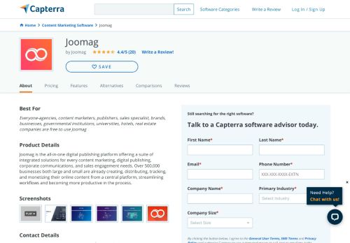 
                            12. Joomag Reviews and Pricing - 2019 - Capterra