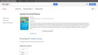 
                            13. Joomla 3.5 untuk Pemula - Rezultati Google Books