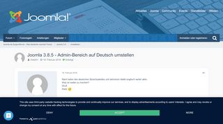 
                            4. Joomla 3.8.5 - Admin-Bereich auf Deutsch umstellen - Installation ...