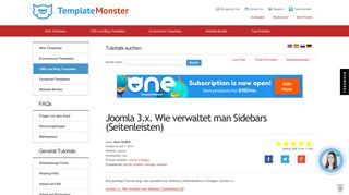 
                            11. Joomla 3.x. Wie verwaltet man Sidebars (Seitenleisten) - Hilfe von ...