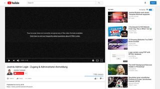 
                            9. Joomla Admin Login - Zugang & Administrator-Anmeldung - YouTube