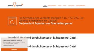 
                            5. Joomla!-Backend durch .htaccess- & .htpasswd-Datei schützen