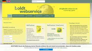 
                            11. Joomla!-Blog - Boldt Webservice