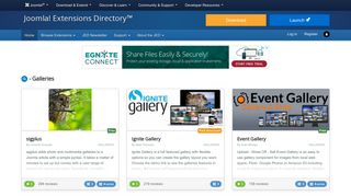 
                            10. Joomla! Extensions Directory - Galleries