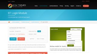 
                            3. joomla-extensions/bt-login-module - BowThemes