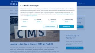 
                            10. Joomla: Grundlagenwissen zum Open-Source-CMS - 1&1 IONOS