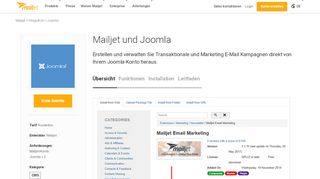 
                            4. Joomla | Mailjet