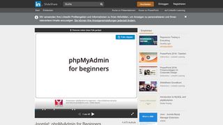 
                            10. Joomla!: phpMyAdmin for Beginners - SlideShare