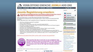 
                            7. Joomla Registrierung erweitern