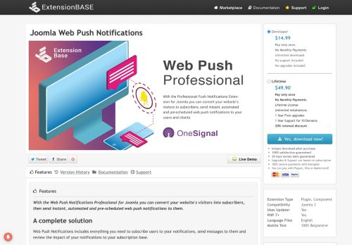 
                            5. Joomla Web Push Notifications Automated & Scheduled