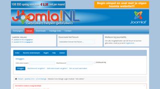 
                            11. Joomla!NL - Module Core Design Login module 