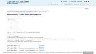 
                            7. Joomshopping Registration captcha - MAXXmarketing GmbH