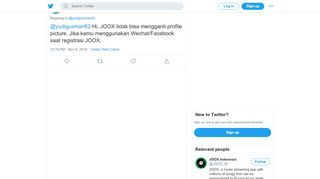 
                            5. JOOX Indonesia on Twitter: 
