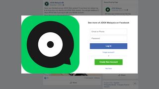 
                            8. JOOX Malaysia - Have you checked out our JOOX Web ... - Facebook