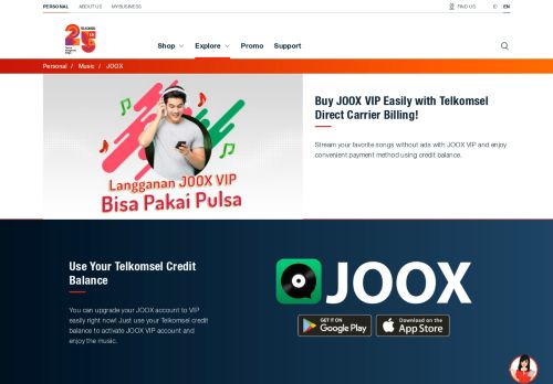 
                            8. JOOX | Telkomsel