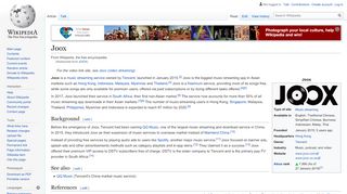 
                            6. JOOX - Wikipedia