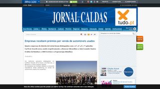 
                            9. Jornal das Caldas - Empresas recebem prémios por venda de ...