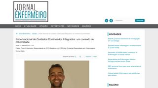 
                            11. Jornal Enfermeiro - Rede Nacional de Cuidados Continuados ...