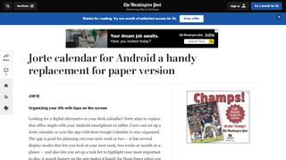 
                            11. Jorte calendar for Android a handy replacement for paper version ...