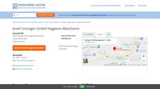 
                            6. Josef Urzinger GmbH Hygiene-Wäscherei • Landshut