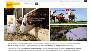 
                            4. JOSERA Agrar: Futtermittel für Rinder, Kälber und Schweine