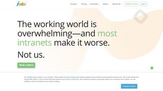 
                            3. Jostle: Cloud-Based Intranet Software for Employee Engagement