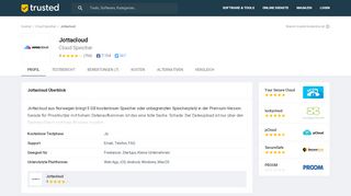 
                            5. Jottacloud im Test: Ausführlicher Jottacloud Testbericht 2019 - trusted.de