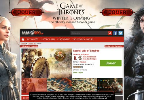 
                            4. Jouer à Sparta: War of Empires gratuitement et en ligne - MMORPG.fr