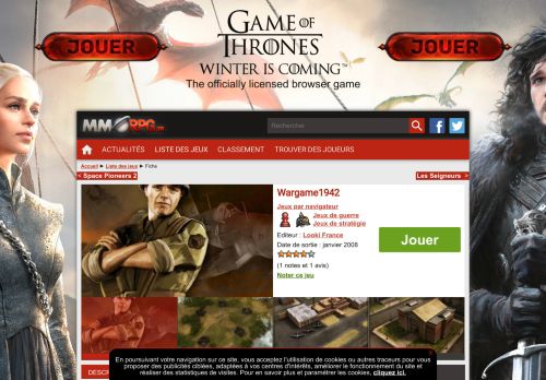 
                            4. Jouer à Wargame1942 gratuitement et en ligne - MMORPG.fr