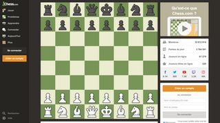 
                            2. Jouez aux échecs en direct en ligne - Chess.com