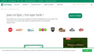 
                            2. Jouez en ligne sur e-lotto ! - Loterie Nationale