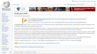 
                            10. Joule per mole - Wikipedia