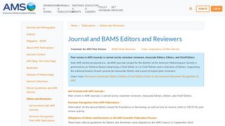 
                            7. Journal and BAMS Editors and Reviewers - American Meteorological ...