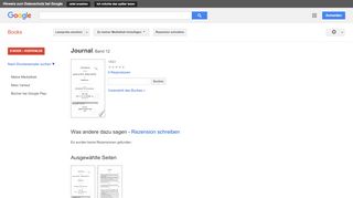 
                            10. Journal - Google Books-Ergebnisseite